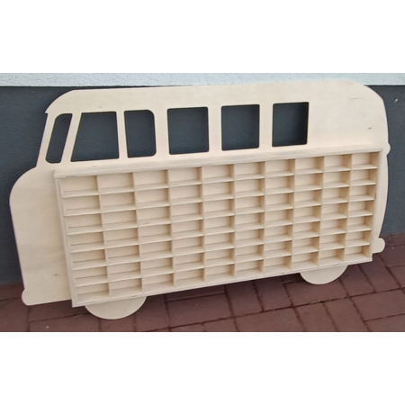 Półka  na resoraki ekspozytor organizer VW T1 do przechowywania autek